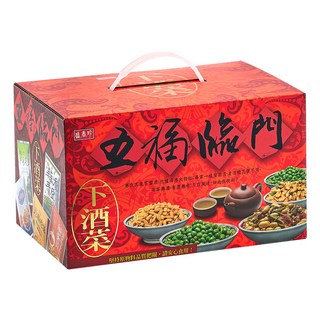 盛香珍 五福臨門下酒菜禮盒, 770g, 1套