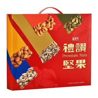 盛香珍 禮讚5種堅果禮盒 425g, 1盒