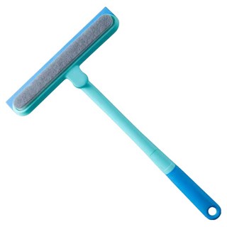 썬앤드림 360도 회전하는 다기능 양면 스퀴지 일반형 22 x 38 cm, 블루, 1개