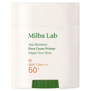 밀바랩 제주 대나무 모공 커버 프라이머 선스틱 SPF50+ PA++++, 20g, 1개