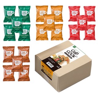 cup cook everyday 美味頂級海帶湯 5入 + 黃太魚湯 5入 + 泡菜湯 5入 + 大醬湯 5入 多件組, 1套