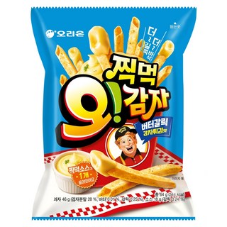오감자 찍먹 버터갈릭감자튀김, 64g, 1개