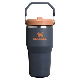STANLEY 經典系列 IceFlow 手提吸管杯 2.0, 暮光藍, 1個, 590ml