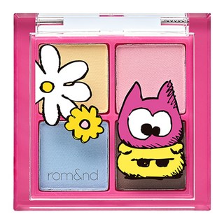 rom&nd 台灣公司貨 勝過眼皮眼影迷你盤 ZO&FRIENDS聯名款, Z01 雲貓喵喵, 1個