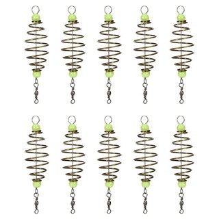 999피싱 야광 민물 떡밥 릴 낚시 숭어 스프링 카고 채비, 10개