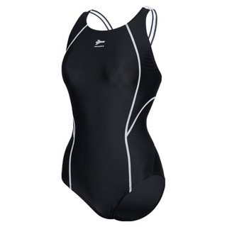 renoma SWIM 女款簡約線條交叉背連身泳衣 RN-LS2G515