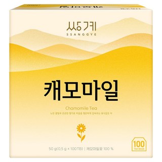 쌍계명차 캐모마일, 500mg, 1개, 100개입
