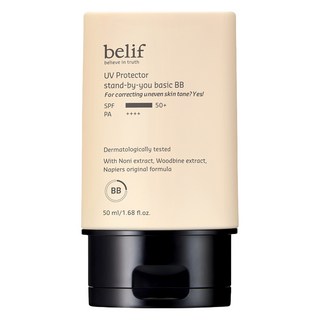 belif 草本守護完美BB霜SPF50+ PA++++, 膚色, 50ml, 1個
