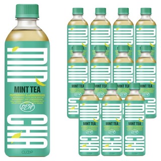 클룹 민차 페퍼민트 쿨링 허브티, 12개, 500ml