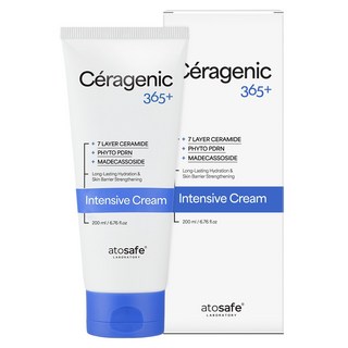 아토세이프 세라제닉 365+ 20층 속보습 붉은기 진정 PDRN 인텐시브 크림, 1개, 200ml