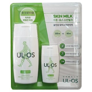우르오스 올인원 스킨밀크 200ml + 60ml 세트, 1개