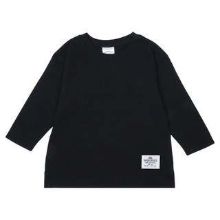 레인보우키즈 아동용 라벨 레이어드 롱 긴팔 티셔츠