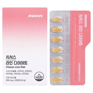 NUON 시서스 라인 다이어트 23.8g, 1개, 28정