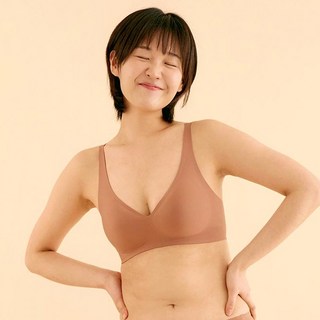 마른파이브 여성용 쉬어 커브넥 텐션윙 브라