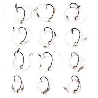 바다의꿈 광어의 꿈 대용량 다운샷 채비 와이드갭, 12개, 1개입