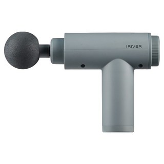 아이리버 무선 미니 마사지건, 그레이, IHC-LV010