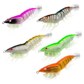 즐낚 미니 쉬림프 새우에기 12g x 5종 세트, 혼합색상, 1세트