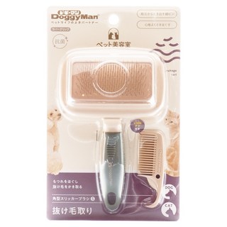 도기맨 뷰티살롱 슬리커 브러쉬 S, 혼합색상, 1개