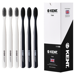 켄트 초극세모 칫솔 탄 2종 x 3p 세트, 1세트