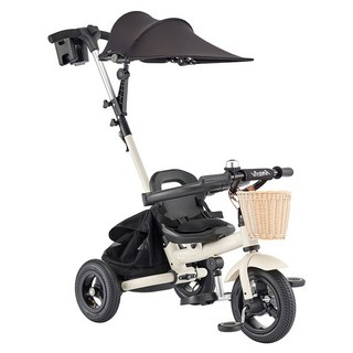 삼천리자전거 2026 비타민 트라이크 플러스 세발자전거, 크림베이지 무광, 1개