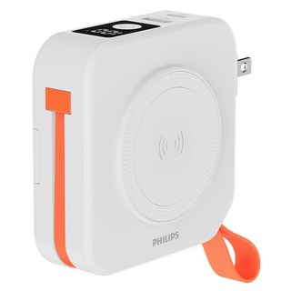 PHILIPS 飛利浦 多合一快充磁吸行動電源, 玩美白, DLP4348CW/96-E