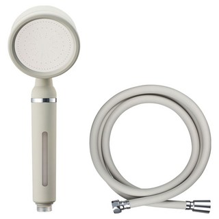 닥터워터 톤앤샤워 컬러 필터 샤워기+샤워호스 2m 세트, LIGHT GRAY, 1세트