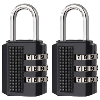 온트리 3단 비밀번호 자물쇠 2p