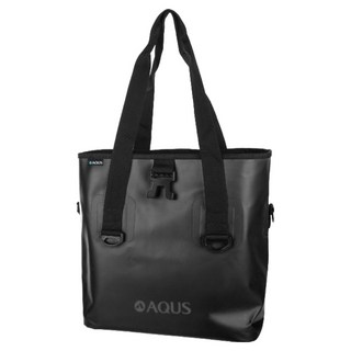 AQUS 防水托特肩背游泳包 AQSB0023, 黑色