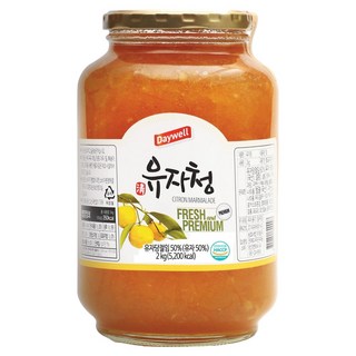 Daywell 柚子醬, 1個, 1入, 2kg