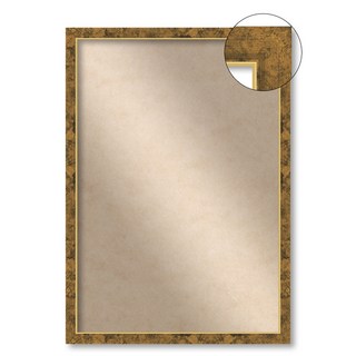 300片拼圖專用畫框 無玻璃纖薄邊框 25 x 34 cm, 復古金, 1個