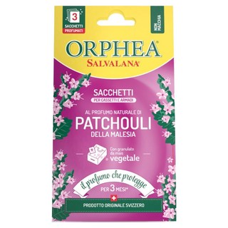 ORPHEA 歐菲雅 香氛袋 3入, 30g, 1個, 廣藿香