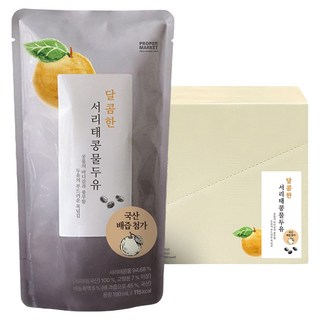 普羅帕市集 香甜黑豆豆漿, 10個, 190ml