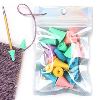 소잉바이핸드 꼬깔 대마늘마개 소 12p + 대 6p 세트, 혼합색상, 1세트