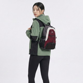 에이빅 나일론 경량 등산가방, 버건디