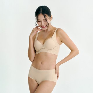 달링브라 여성용 핏업 브라 팬티 2세트