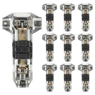 차티스트 자동차 T자형 무탈피 전선 연결 커넥터 CS036 T1 타입, 10개