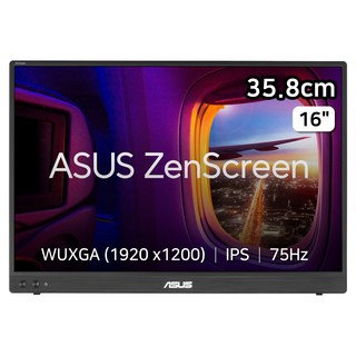 ASUS WUXGA Zenscreen 모니터, 35.8cm, MB16FC