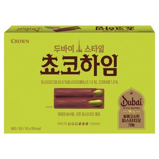 하임 두바이 스타일 쵸코하임, 142g, 1개