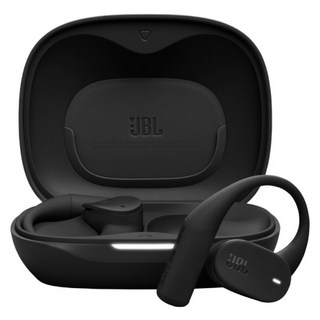 JBL 開放式藍牙耳機, 黑色, Sense Lite