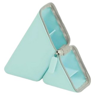 지니브 자석 고정 실리콘 스탠딩 필통, 민트, 1개