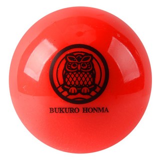 부쿠로혼마 파크골프공 3피스 B3FUPB07, 레드, 1개입, 1개