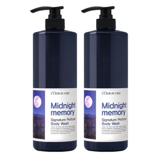 經典香水沐浴露 午夜回憶款, 1kg, 2瓶