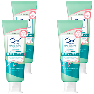 Ora2 愛樂齒 淨白無瑕牙膏, 去除齒垢, 預防蛀牙, 口腔健康, 125g, 4條