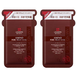 리더스 메디유 아미노 포어 타이트 마스크, 2개, 10매입