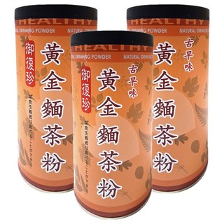 御復珍 黃金麵茶粉 600g 古早味 添加黑芝麻, 3罐