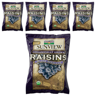 SUNVIEW 無籽黑葡萄乾, 198g, 5個