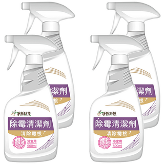 淨新科技 除霉清潔劑 500ml 浴室除霉 台灣製造 輕鬆清潔, 4瓶