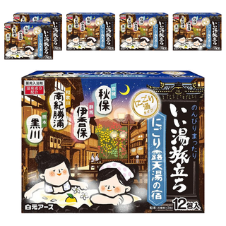 Hakugen Earth 白元 露天湯系列 入浴劑 12包, 300g, 6盒