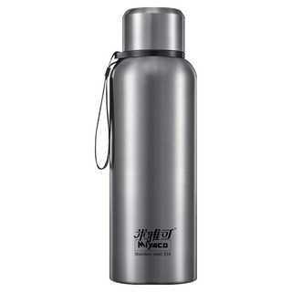 MiyAco 米雅可 Koruto 316不銹鋼真空保溫瓶, 銀色, 2.5L, 1個