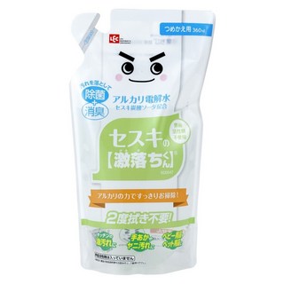 LEC 激落君 倍半碳酸鈉電解水 補充包, 360ml, 1包